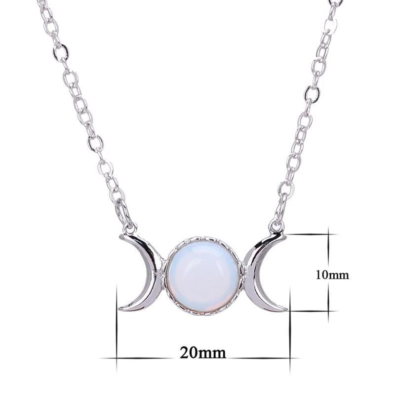 Abundance Moonstone Necklace Kristalmoon