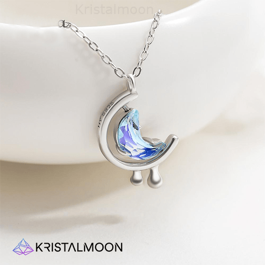 Blue Moon Necklace Kristalmoon