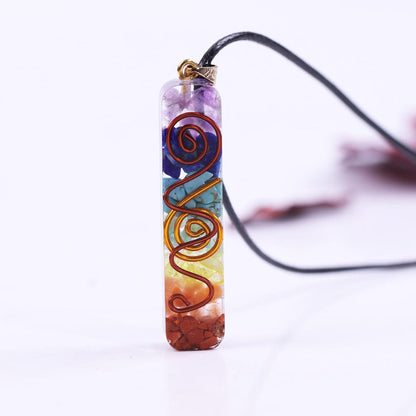 Chakra Orgonite Necklace™ Kristalmoon