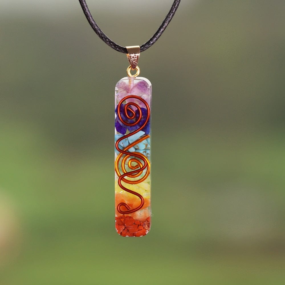 Chakra Orgonite Necklace™ Kristalmoon