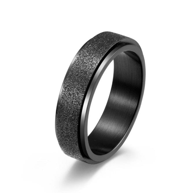 Essence Anti-Anxiety Spinner Ring 6 / Black Kristalmoon