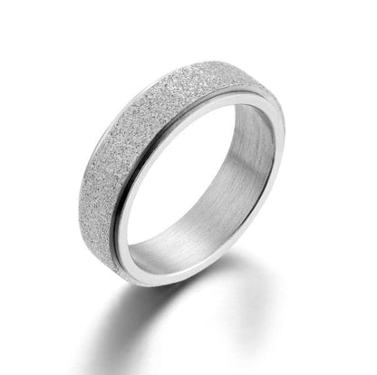 Essence Anti-Anxiety Spinner Ring 6 / Silver Kristalmoon