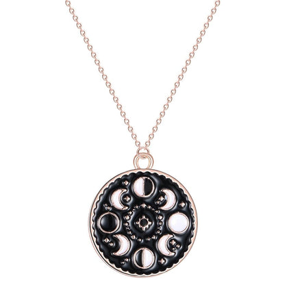 Moon Phases Necklace Moon Phases / Rose Gold Kristalmoon