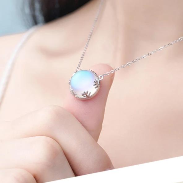 Pure Intention Moonstone Necklace Light Kristalmoon